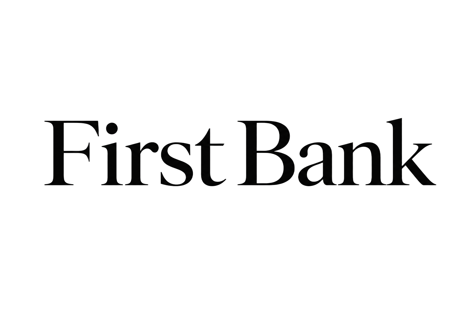 First Bank logo